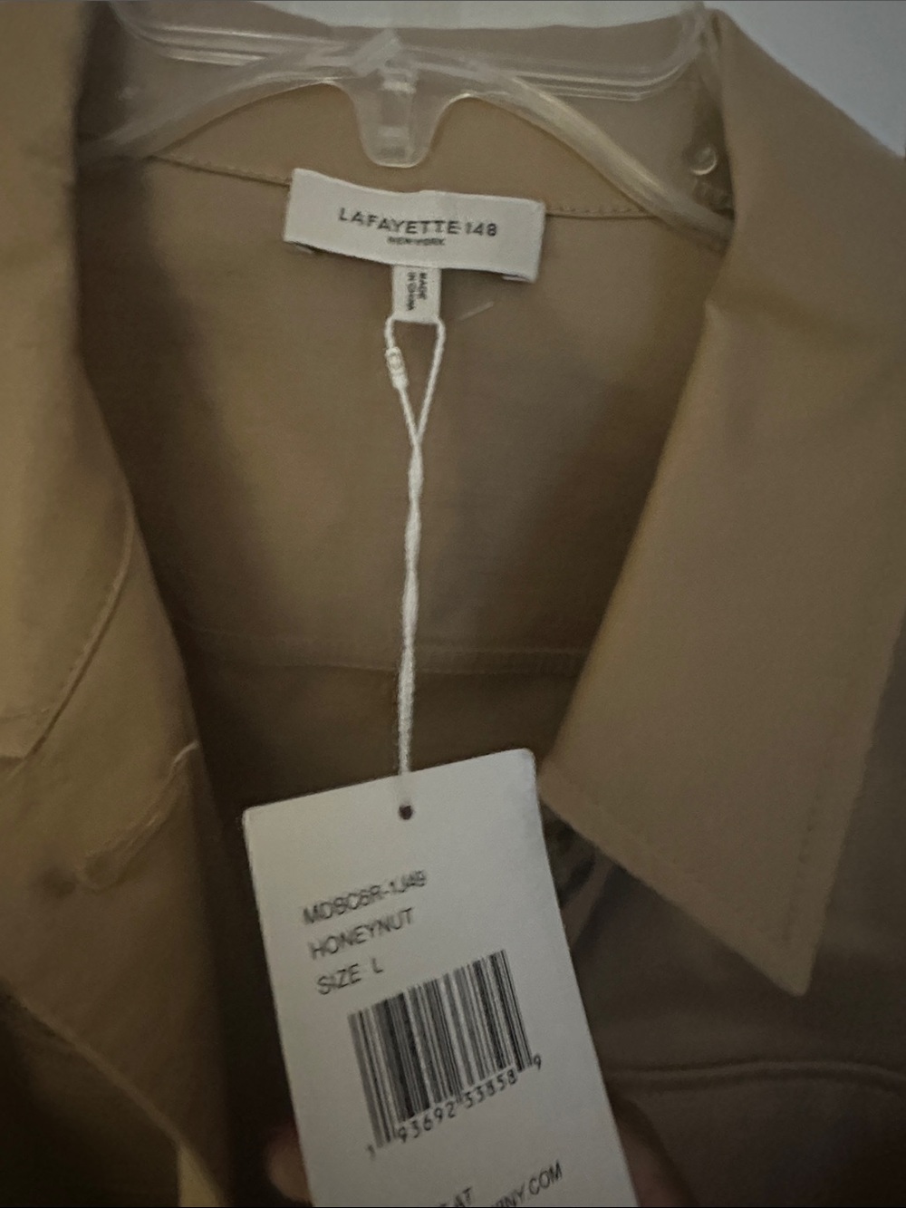 Lafayette 148 Sleeveless Belted Shirt Dress - Picture 6 of 9